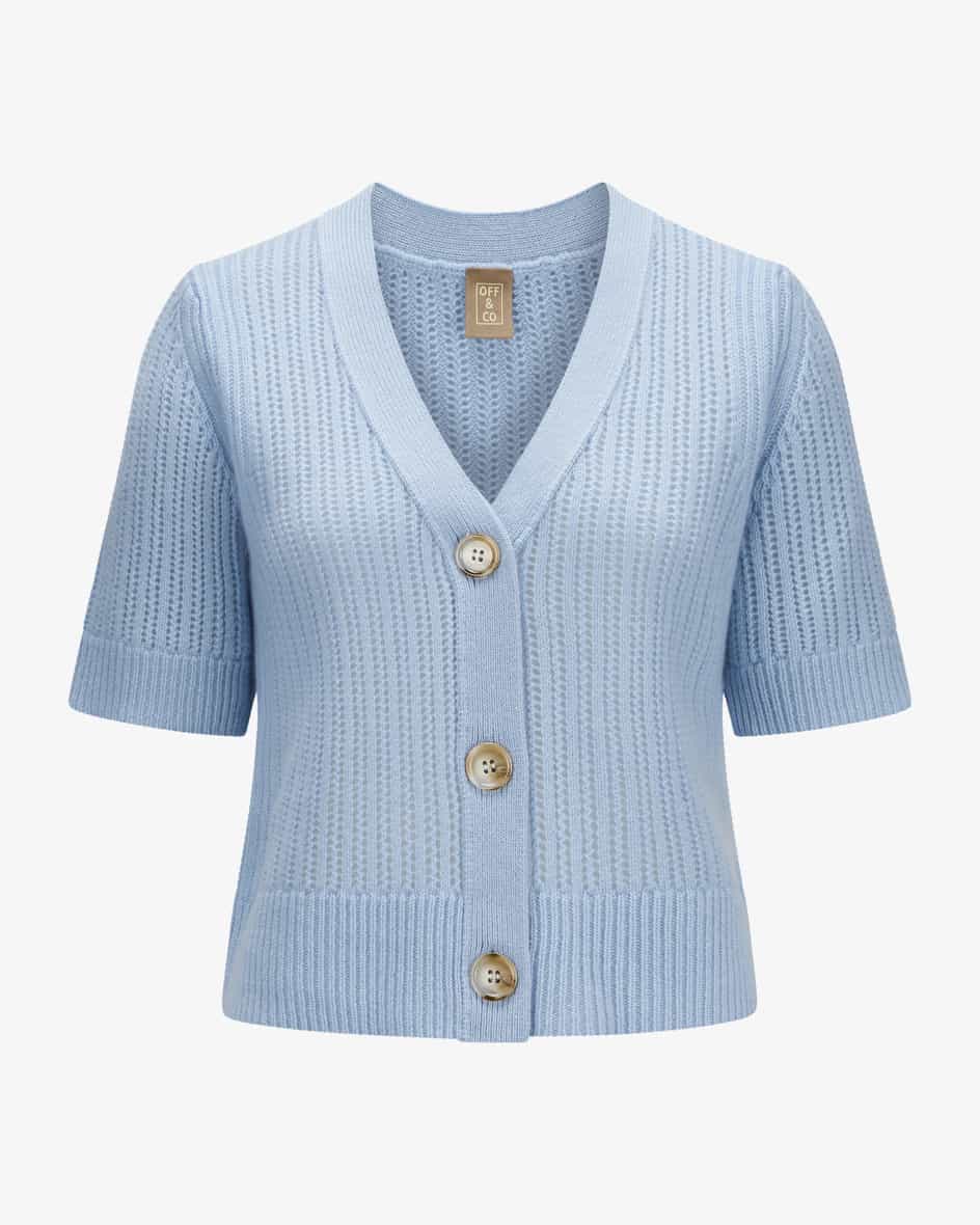 Off & Co Cashmere-Strickjacke