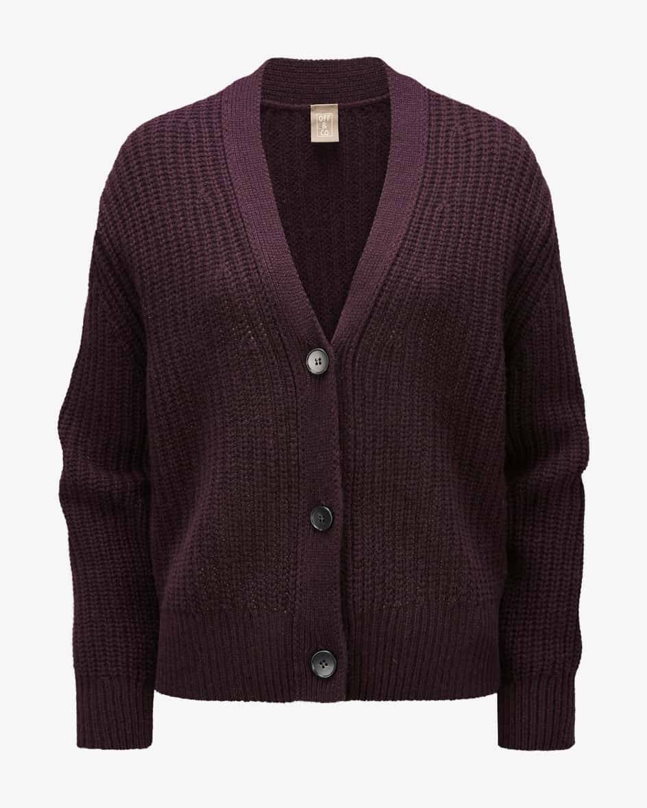 Off & Co Cashmere-Strickjacke