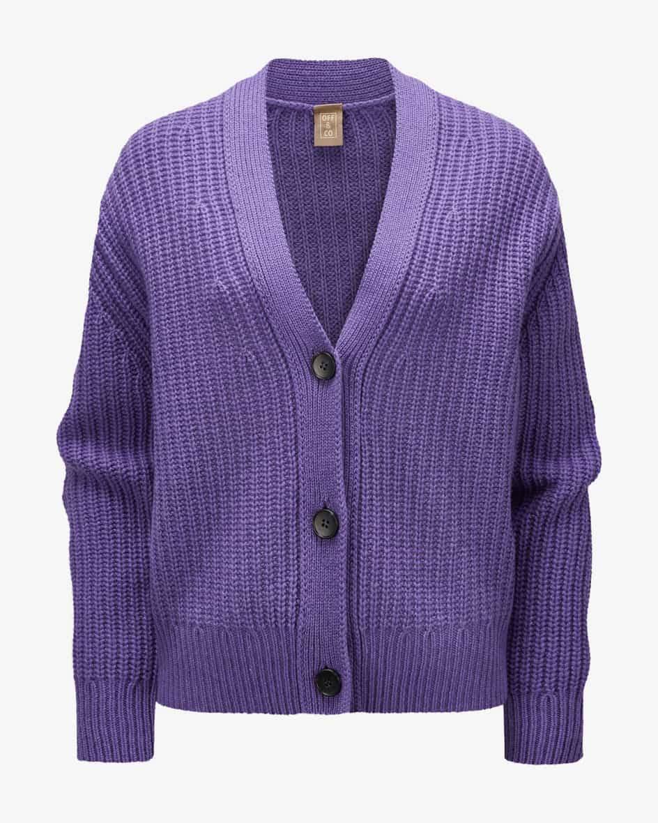 Off & Co Cashmere-Strickjacke