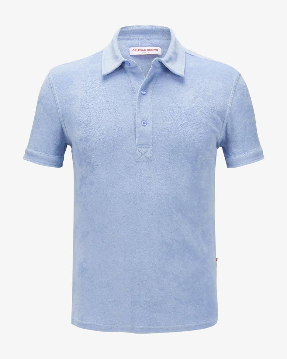 Orlebar Brown Sebastian Tailored Frottee Poloshirt