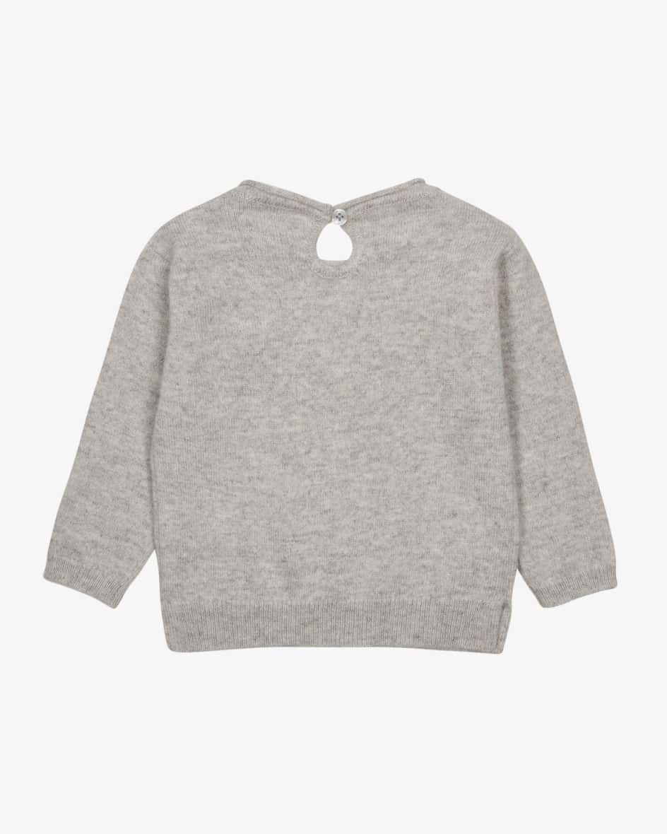 Papa Lobster Heart Cashmere-Pullover
