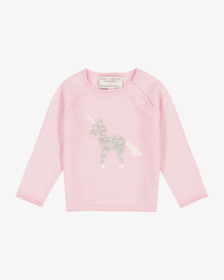 Papa Lobster x LODENFREY Einhorn Cashmere-Pullover