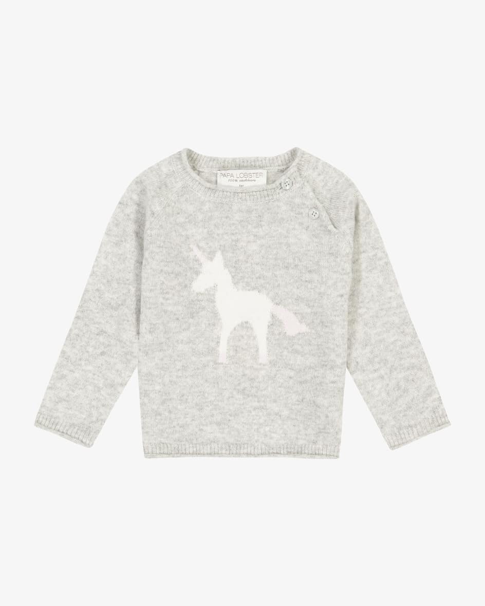 Papa Lobster x LODENFREY Einhorn Cashmere-Pullover