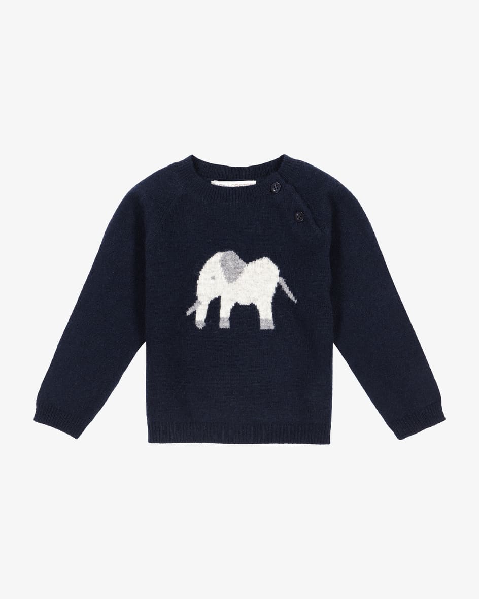 Papa Lobster x LODENFREY Elefant Cashmere-Pullover