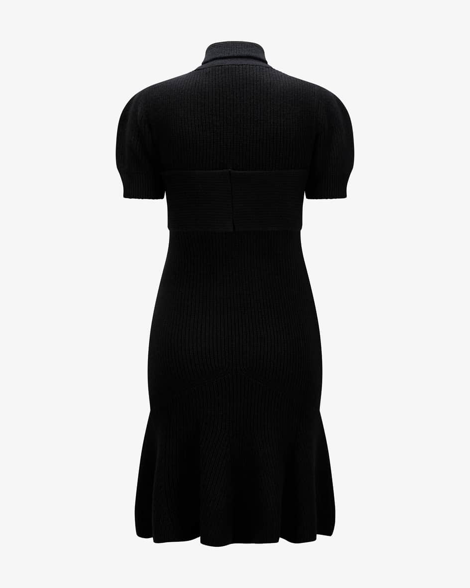 Patou Scarf Drapped Strickkleid