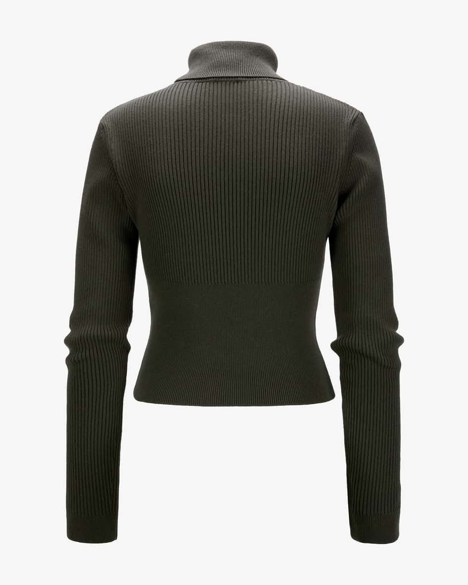 Patou Signature Rib Turtle Pullover