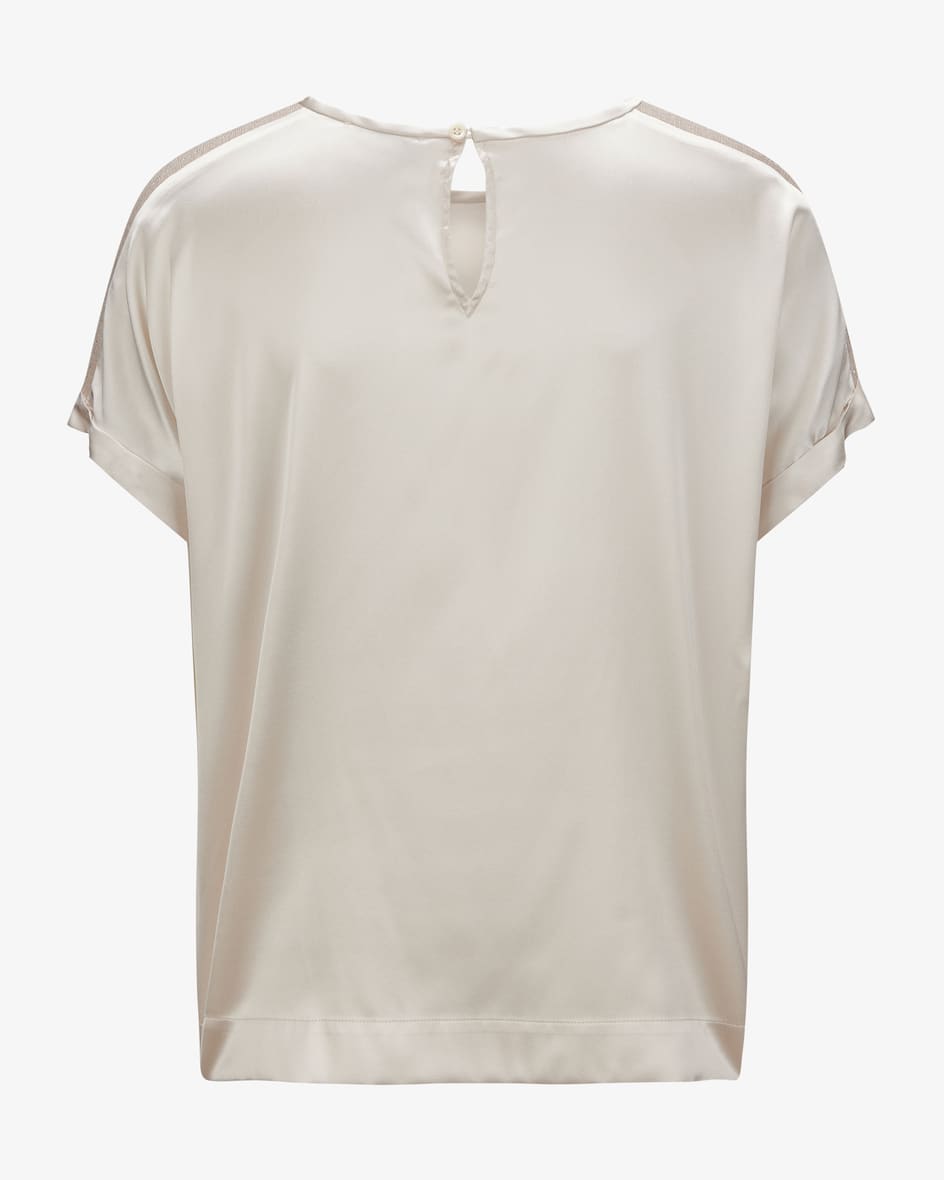 Peserico Seiden-Blusenshirt