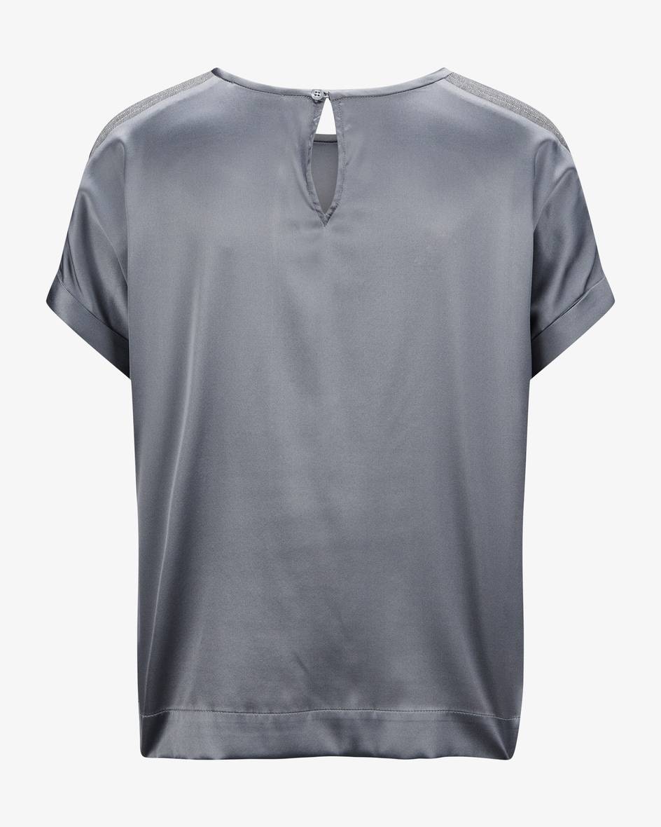Peserico Seiden-Blusenshirt