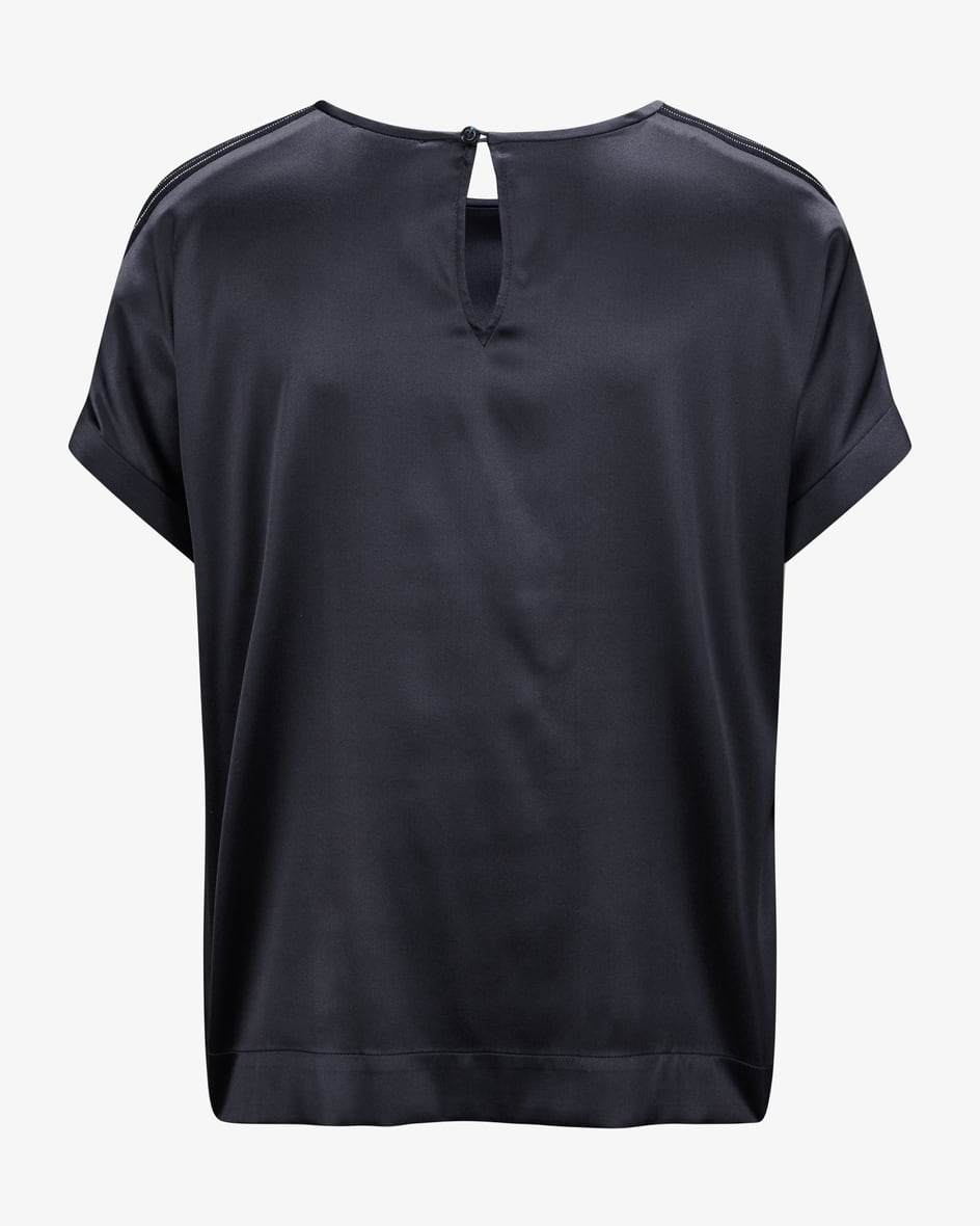 Peserico Seiden-Blusenshirt