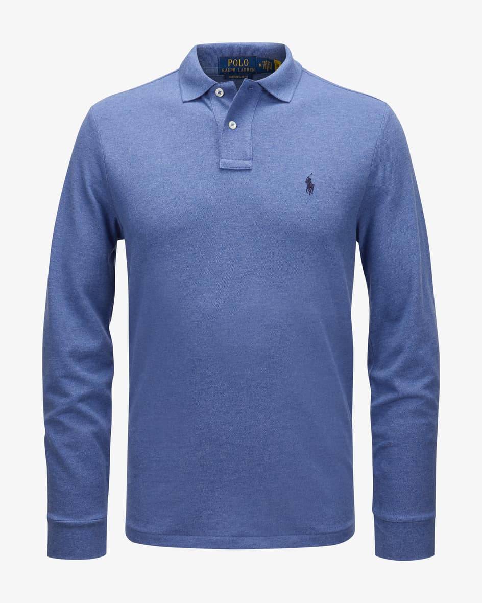 Polo Ralph Lauren Langarm-Polo Custom Slim Fit