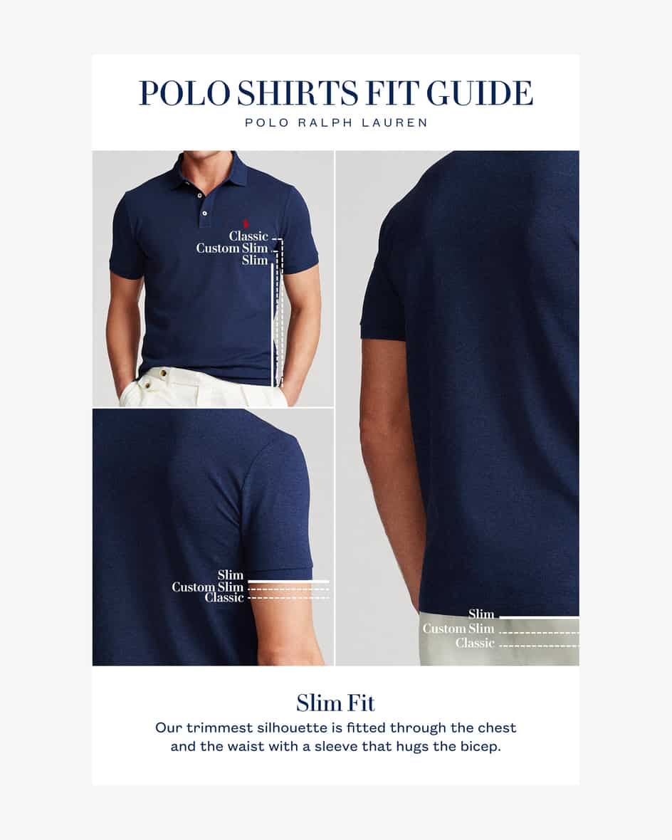 Polo Ralph Lauren Polo-Shirt Custom Slim Fit