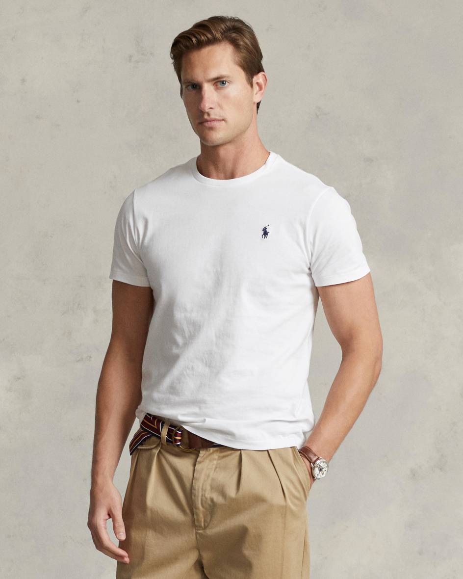 Polo Ralph Lauren T-Shirt Custom Slim Fit Cotton