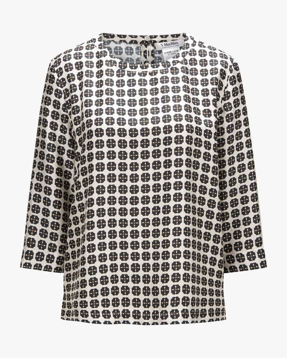 'S Max Mara Ribes Seidenbluse