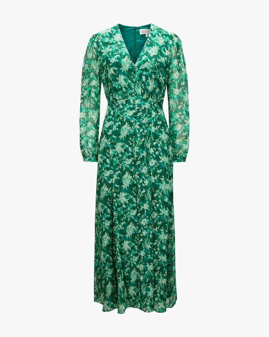 Saloni Annabel Maxi-Seidenkleid