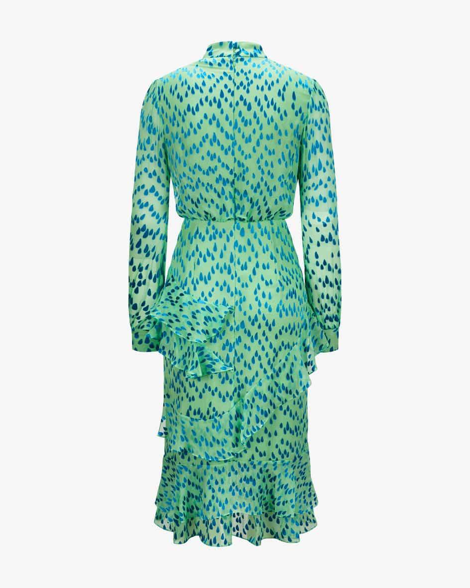 Saloni Isa Ruffle Kleid