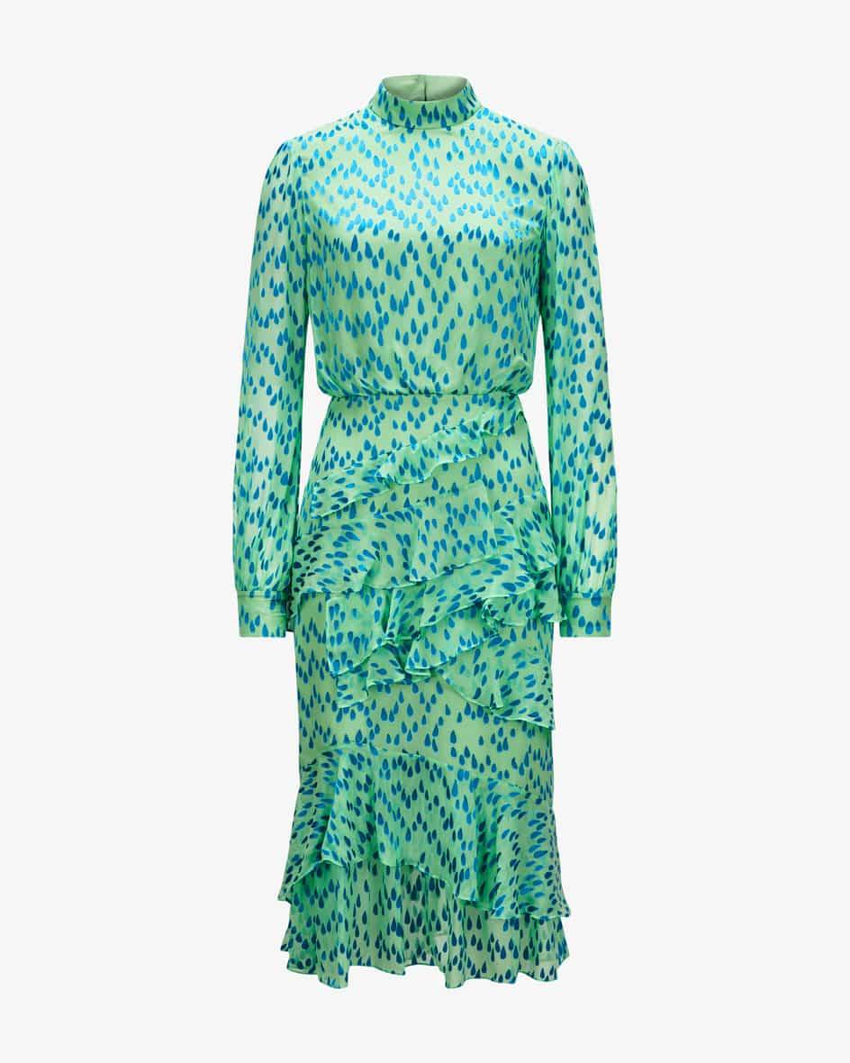 Saloni Isa Ruffle Kleid