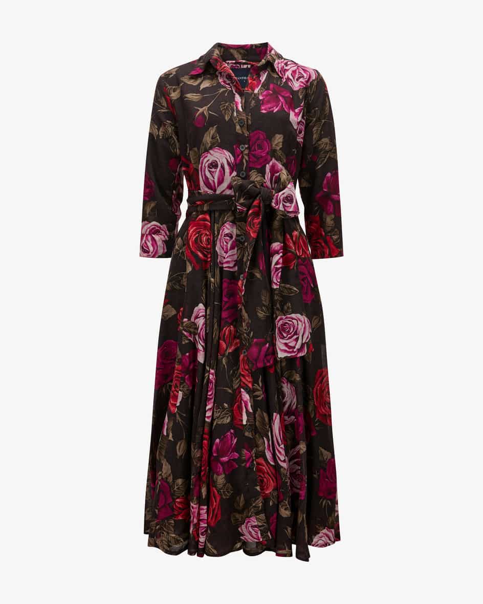 Samantha Sung Aster Charlot Rose Hemdblusenkleid