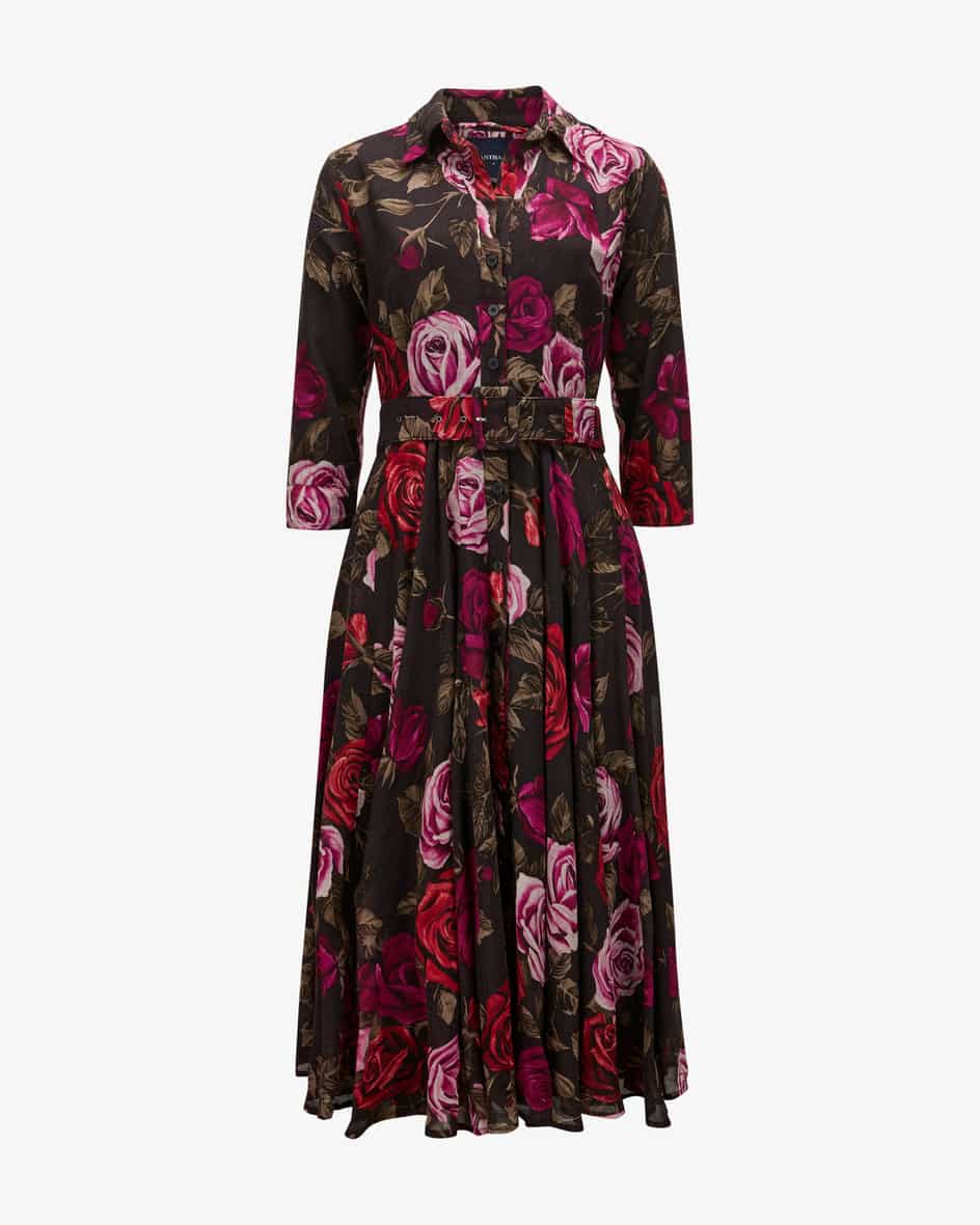 Samantha Sung Aster Charlot Rose Hemdblusenkleid