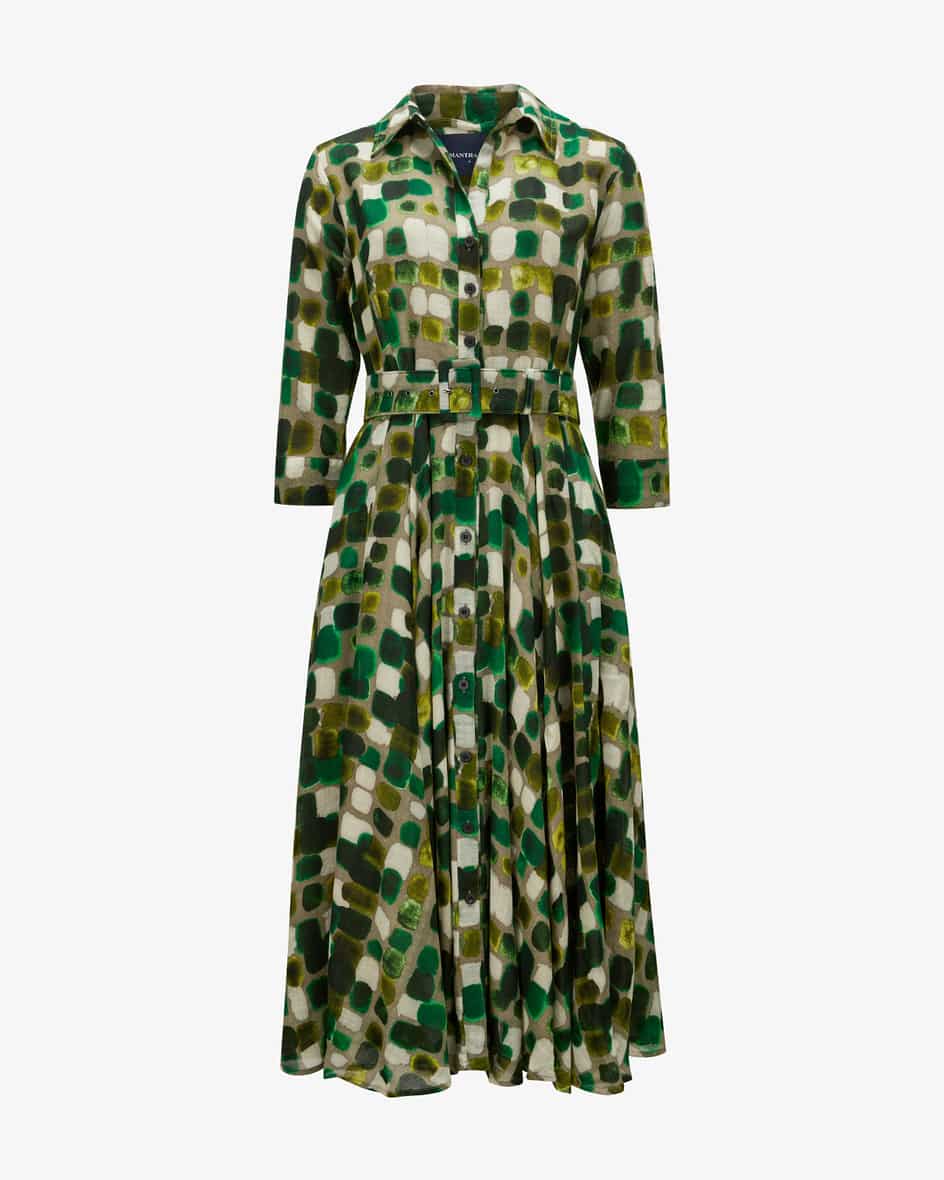 Samantha Sung Aster Hemdblusenkleid