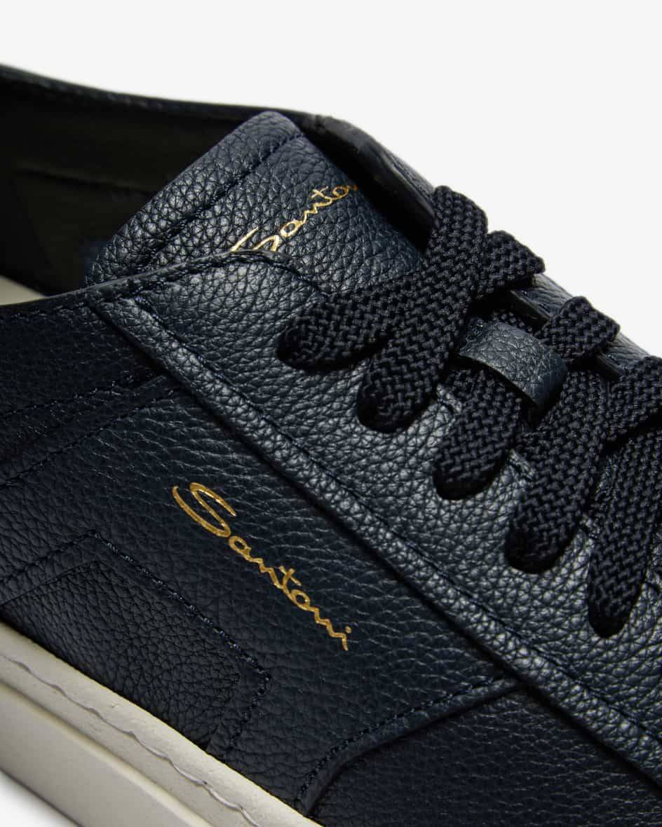 Santoni Double Buckle Sneaker