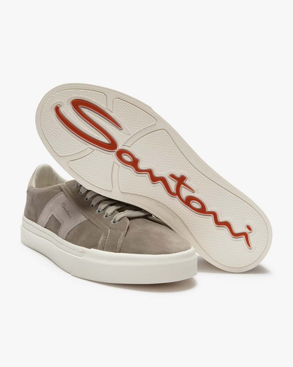 Santoni Double Buckle Sneaker
