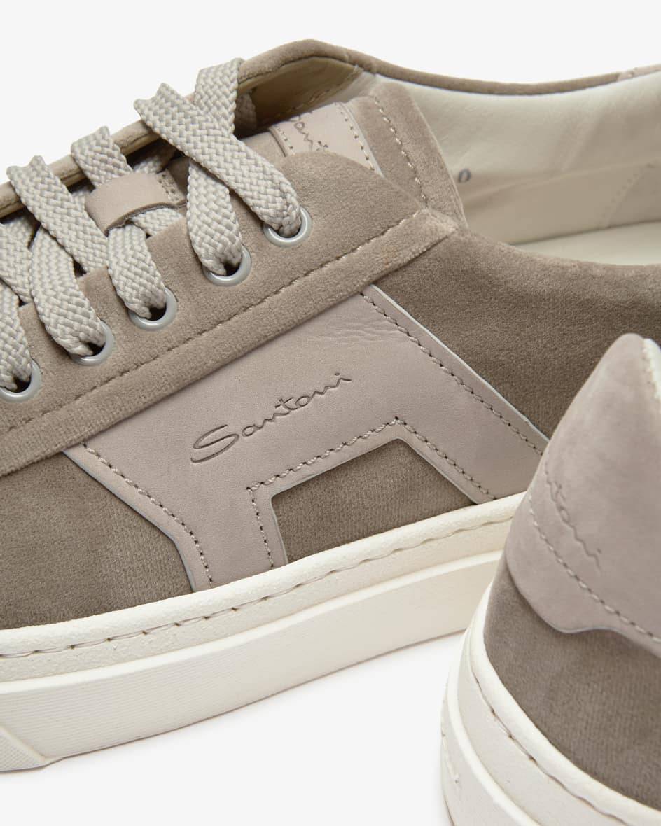 Santoni Double Buckle Sneaker