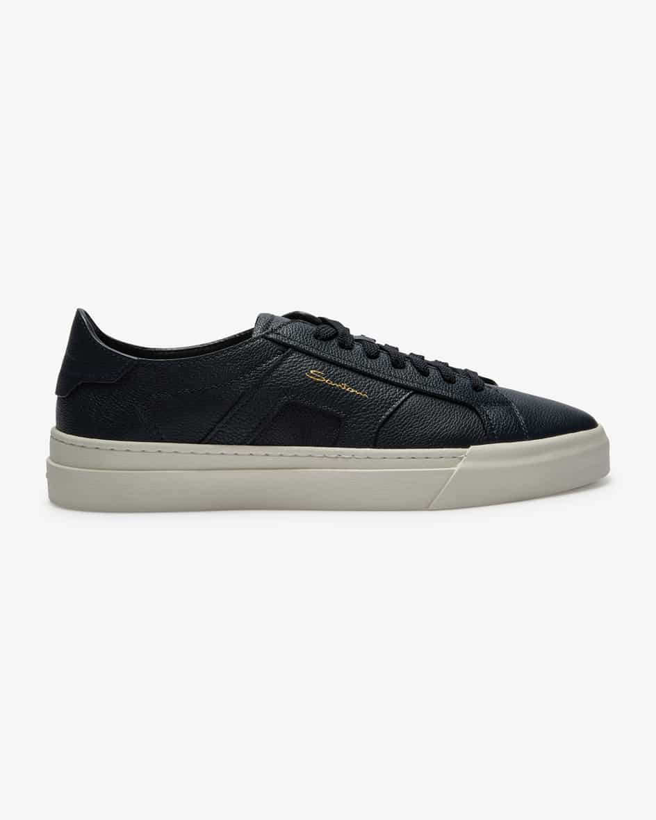 Santoni Double Buckle Sneaker
