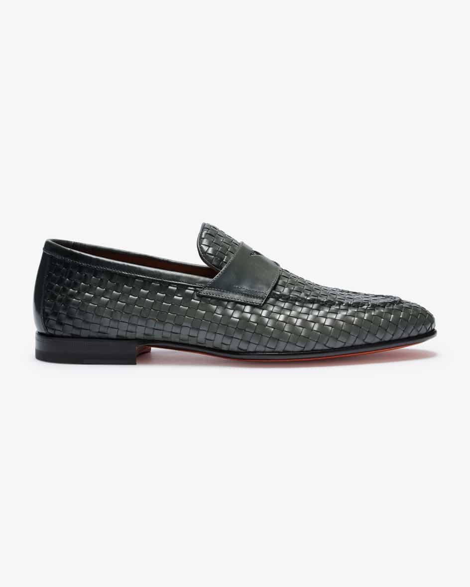 Santoni Penny Loafer