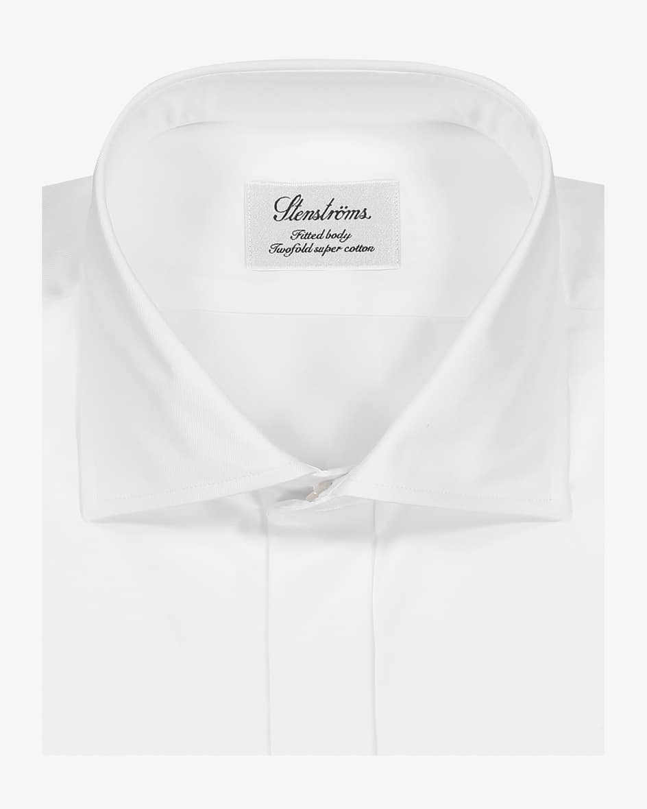 Stenströms Smokinghemd Fitted Body Flatfront