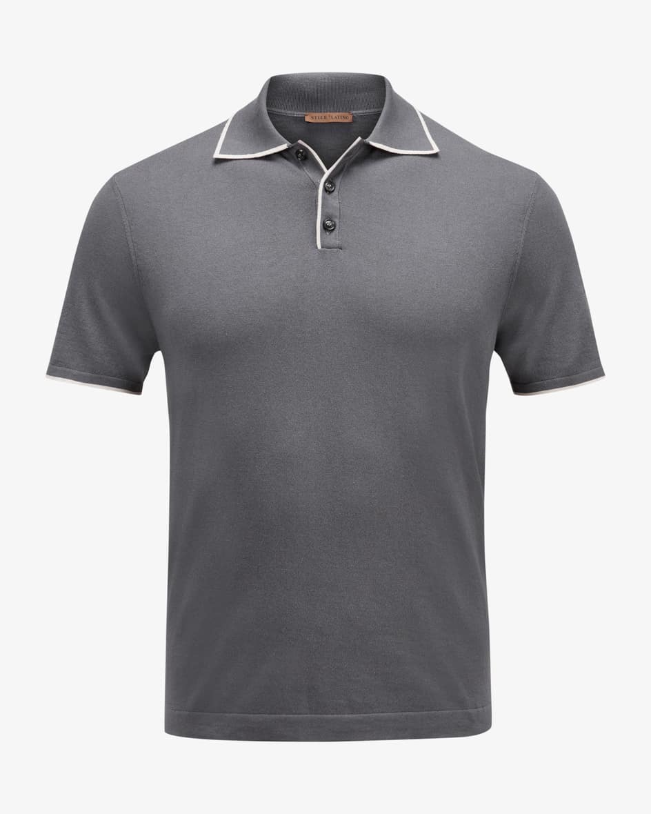 Stile Latino Ischia Strick-Poloshirt