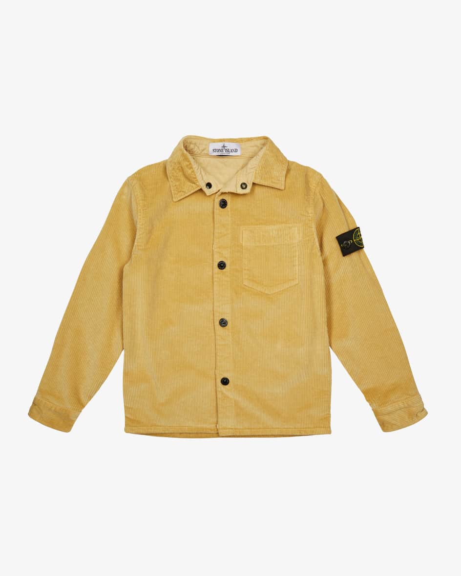 Stone Island Junior Cord-Overshirt