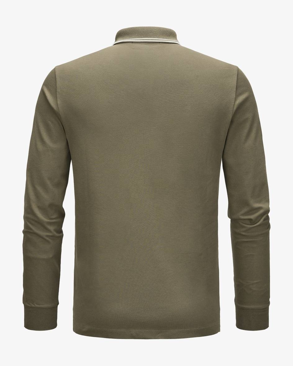 Stone Island Langarm-Poloshirt Slim Fit