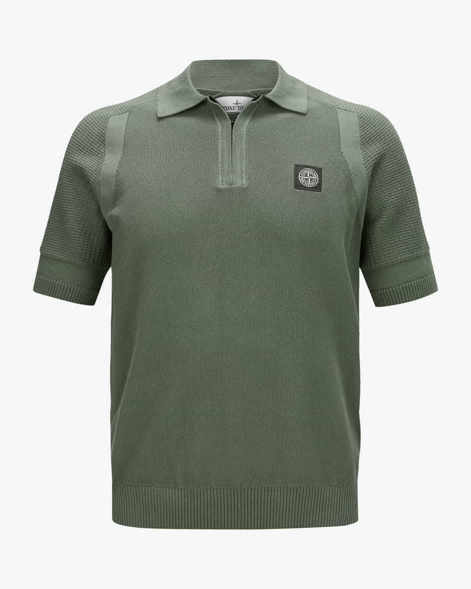 Stone Island Strick-Poloshirt