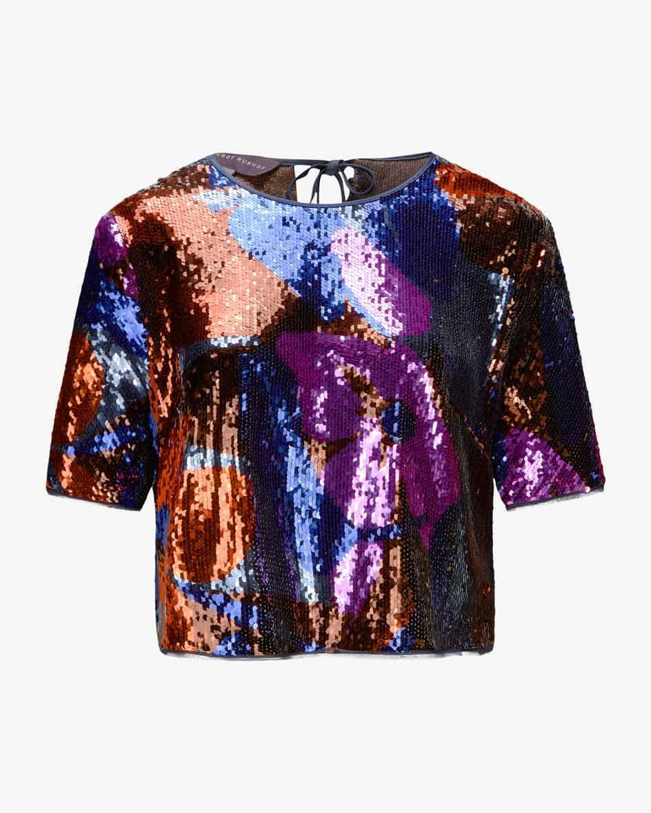 Talbot Runhof Kaspar 3 Pailletten-Shirt