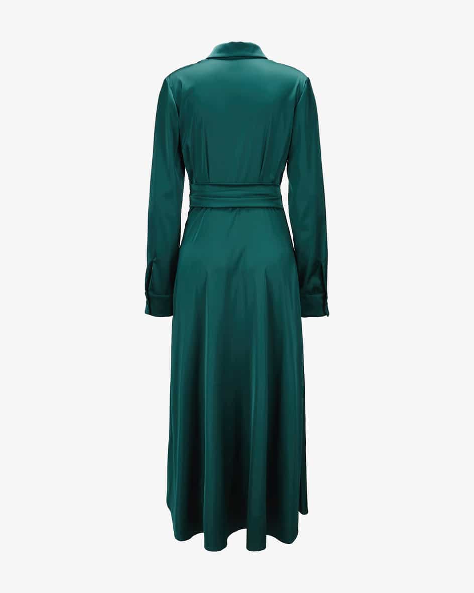Talbot Runhof Maxi-Hemdblusenkleid