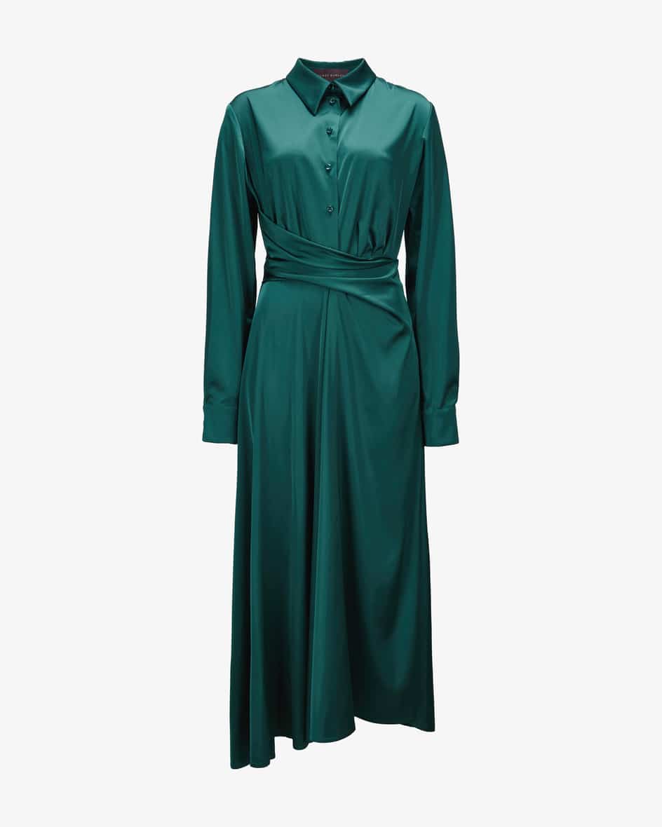 Talbot Runhof Maxi-Hemdblusenkleid