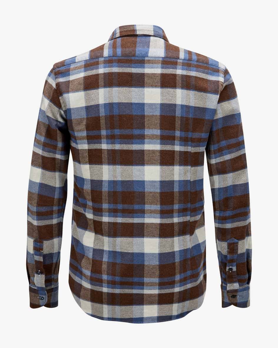 Tintoria Mattei Flanellhemd Slim Fit