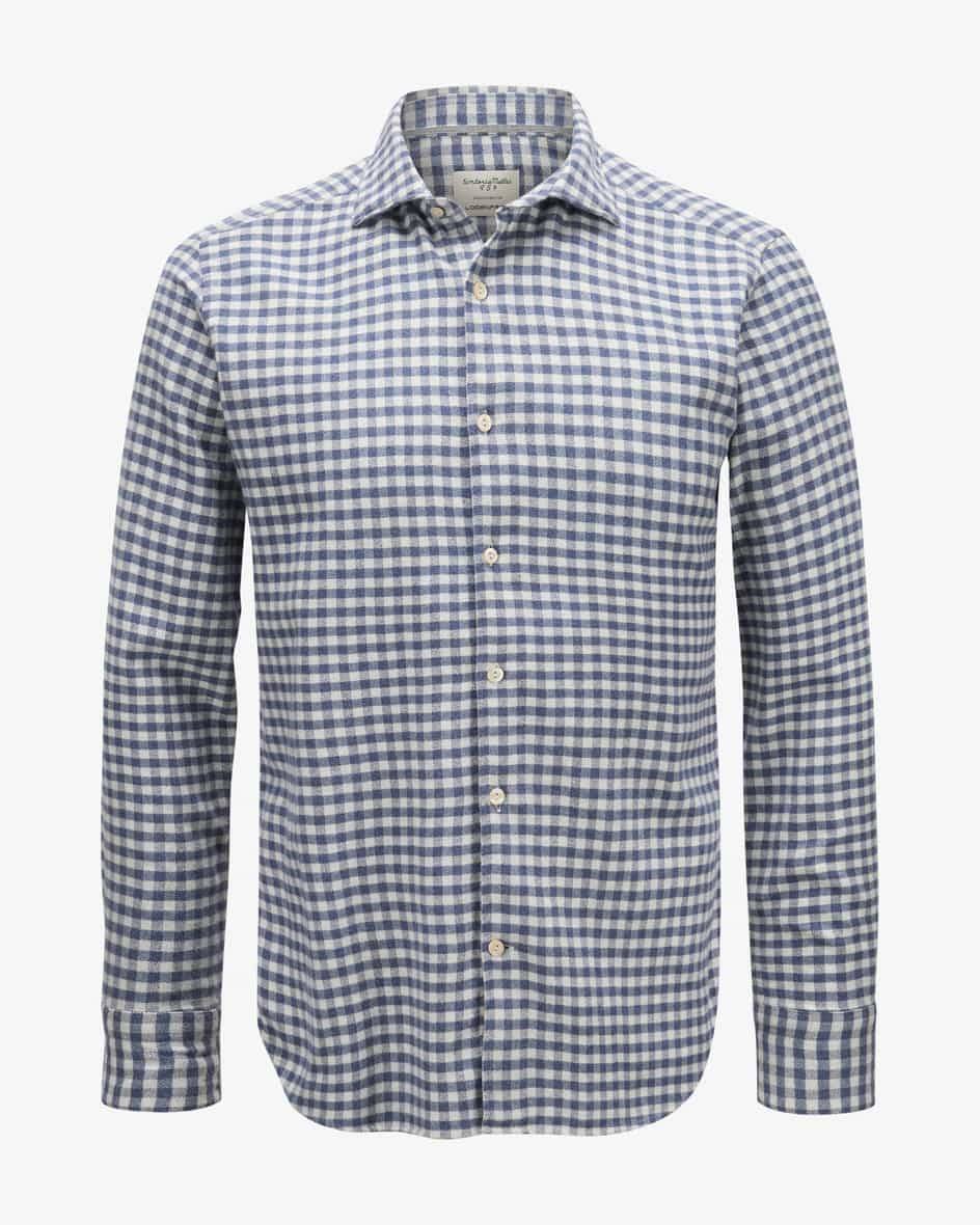 Tintoria Mattei Flanellhemd Slim