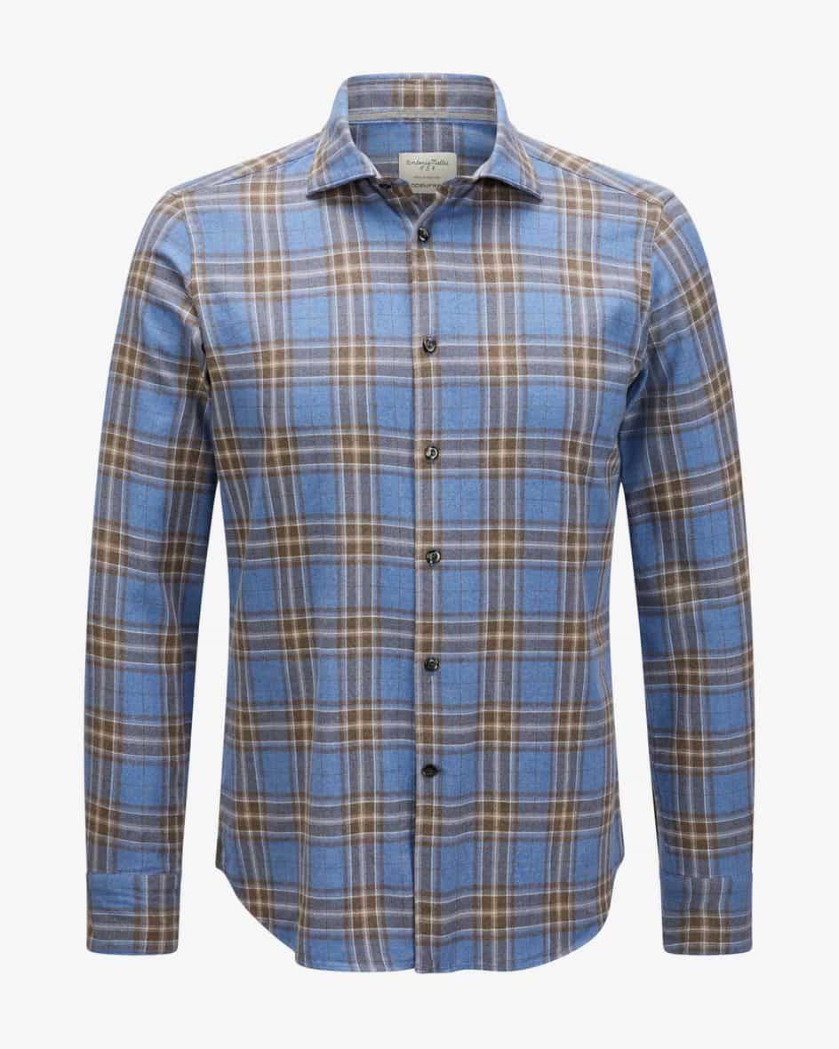Tintoria Mattei x LODENFREY Flanellhemd Slim