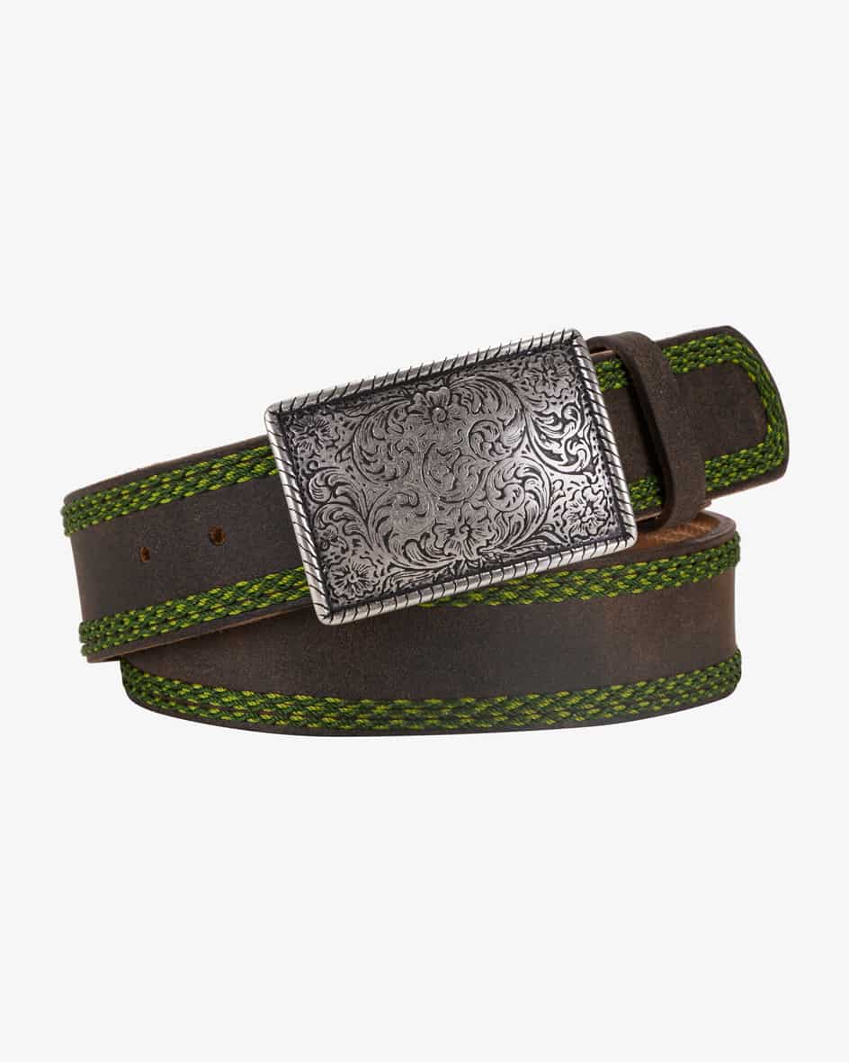 Töpfer Trachten-Ledergürtel