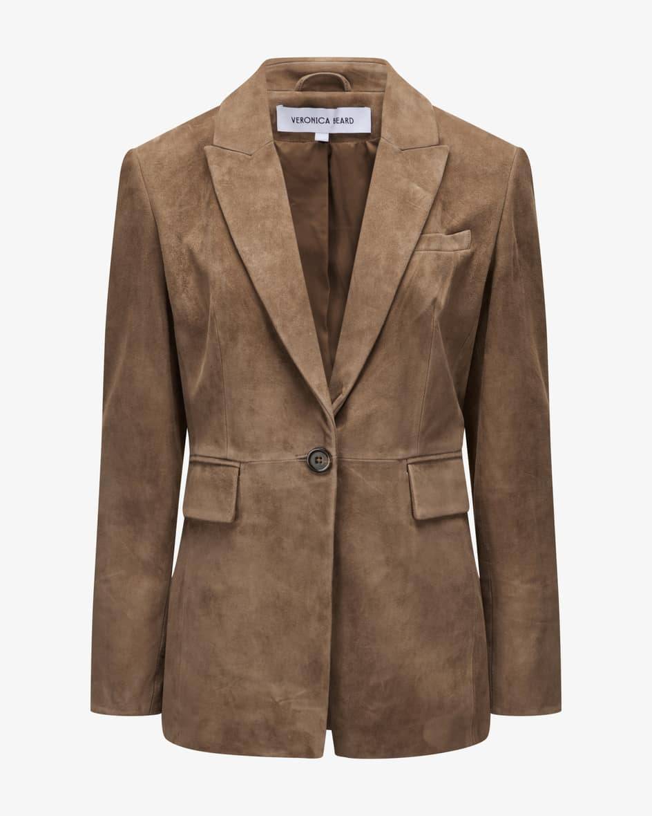 Veronica Beard Duane Dickey Lammleder-Blazer