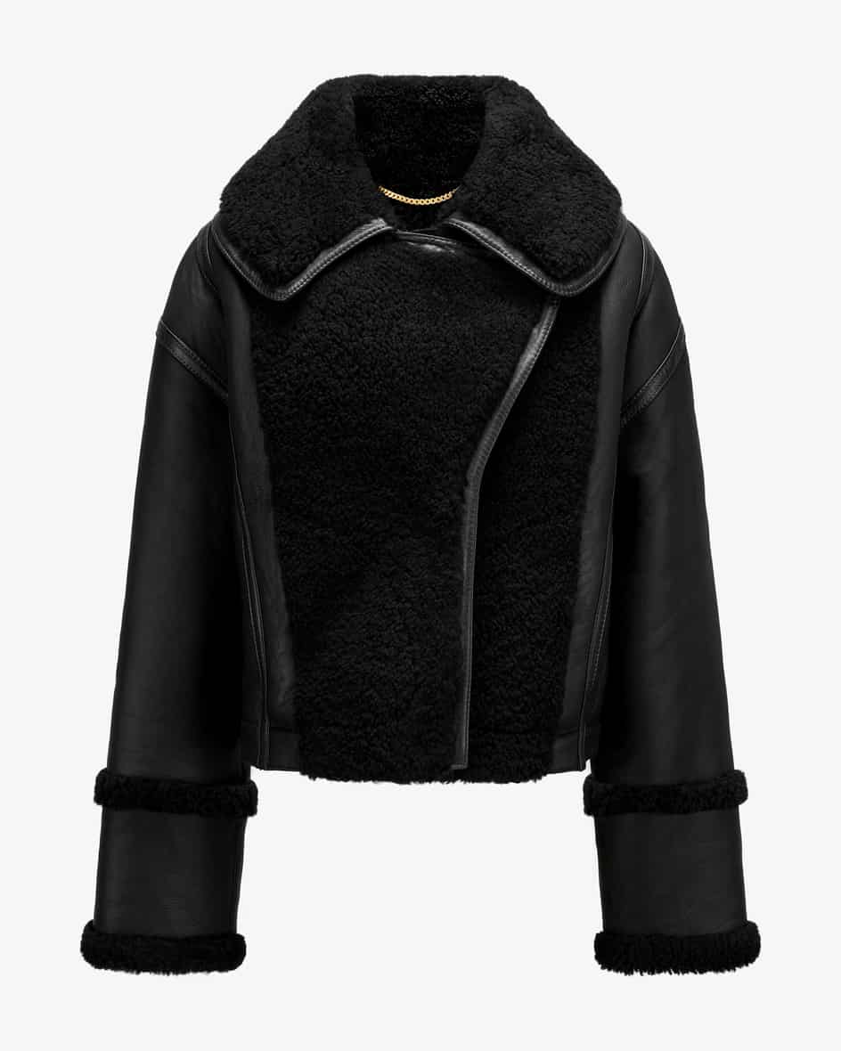 Victoria Beckham Lederjacke