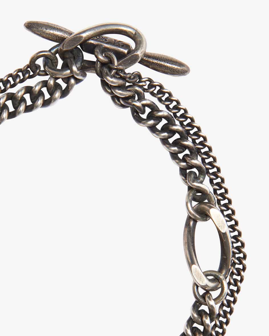 Werkstatt München Double Chain Sculpture Armband