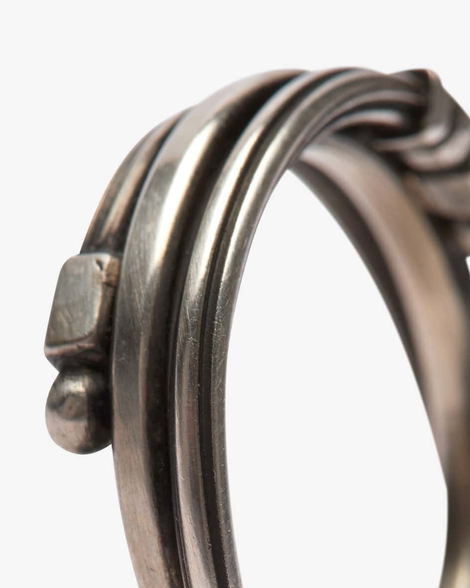 Werkstatt München Track Sculpture Ring