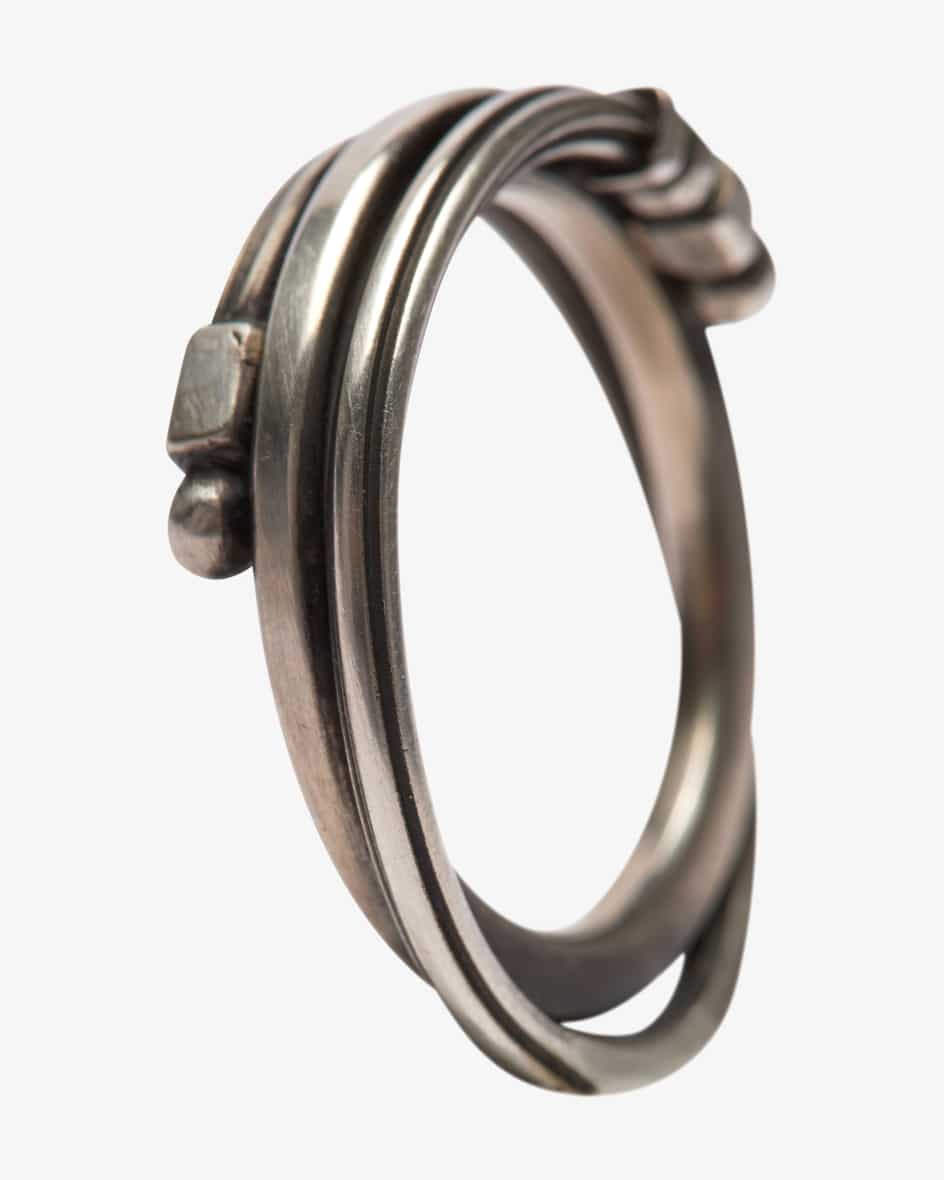 Werkstatt München Track Sculpture Ring