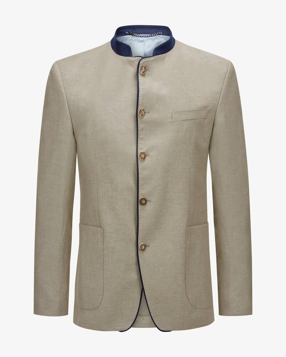 Windsor Giesing Schilfleinen Trachten-Janker