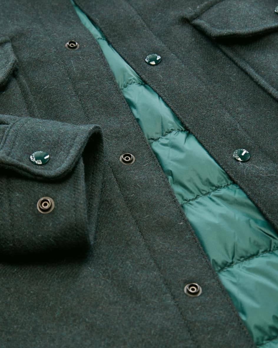 Woolrich Alaskan Wool Daunen-Shirtjacket