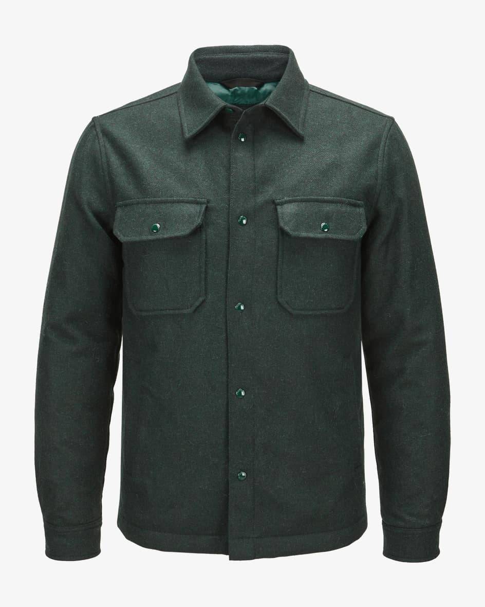 Woolrich Alaskan Wool Daunen-Shirtjacket
