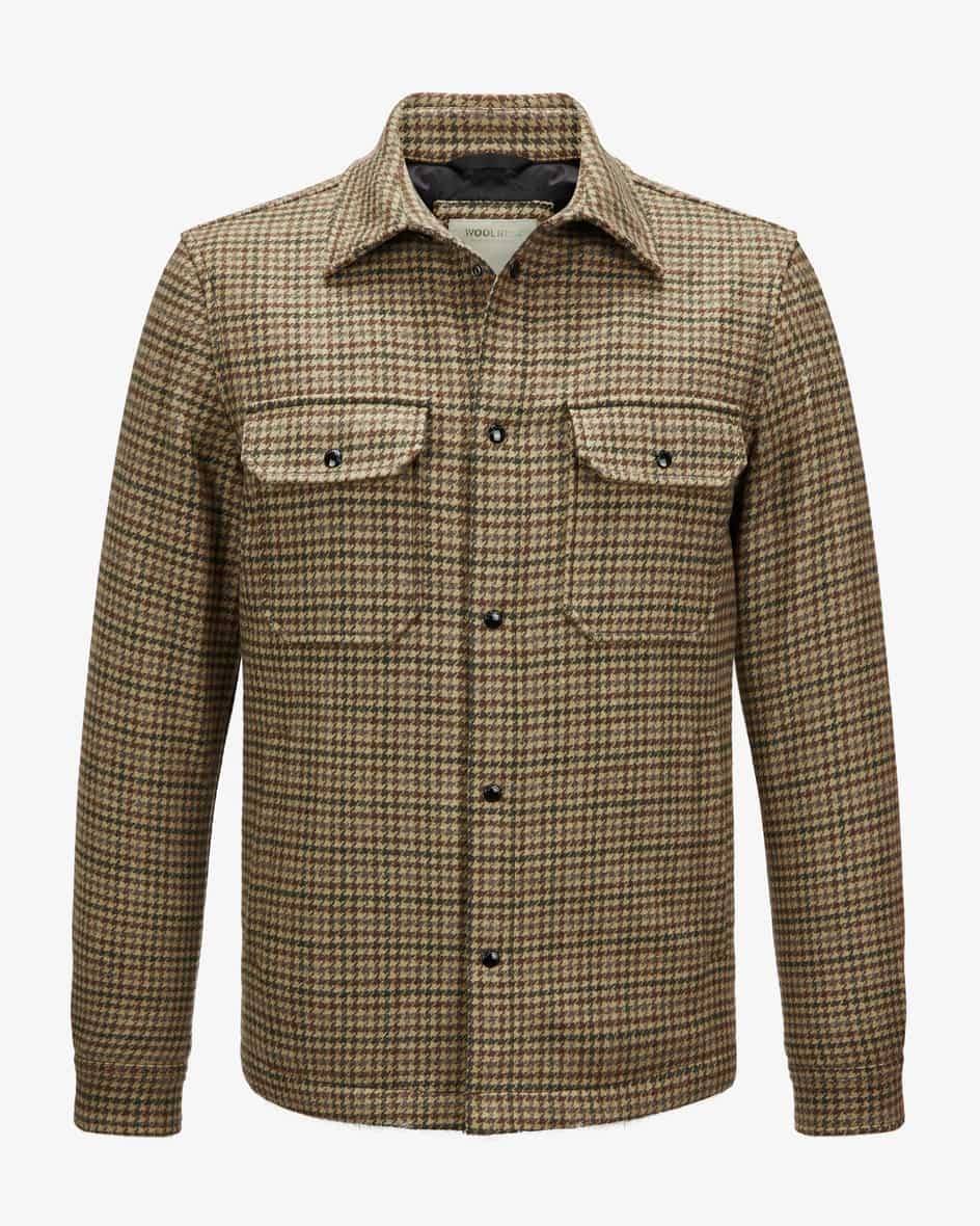Woolrich Alaskan Wool Daunen-Shirtjacket