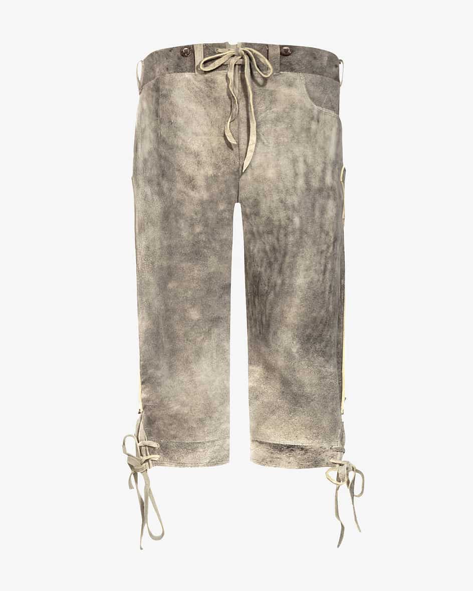 Meindl Zillertal Trachten-Kniebundhose Aus Hirschleder